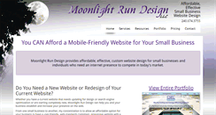 Desktop Screenshot of moonlightrundesign.com